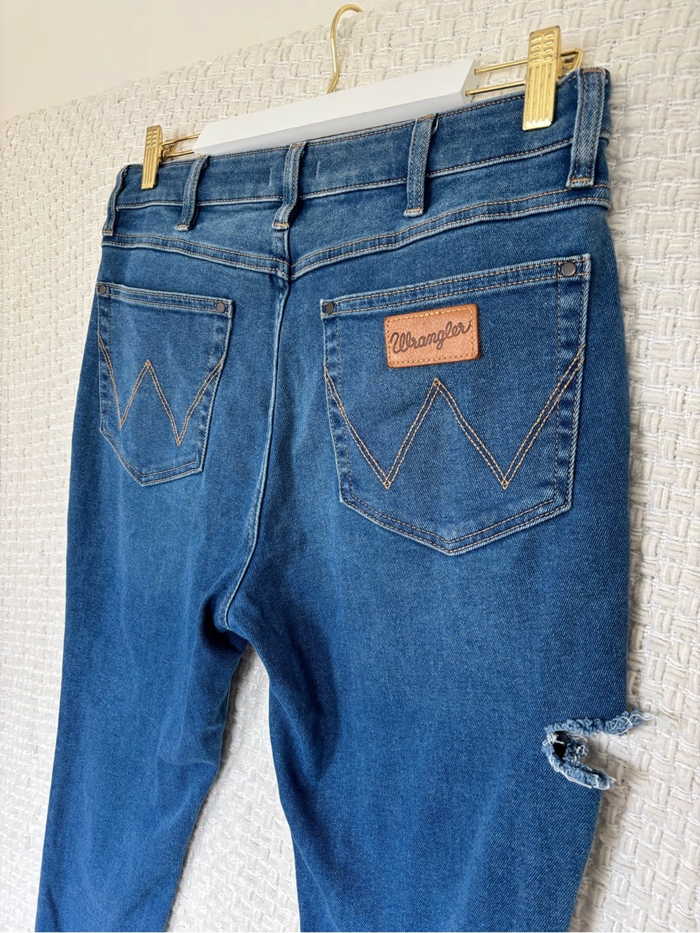 Wrangler Women's Dark Blue Skinny Jeans✨